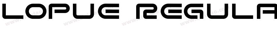 lopue Regular字体转换